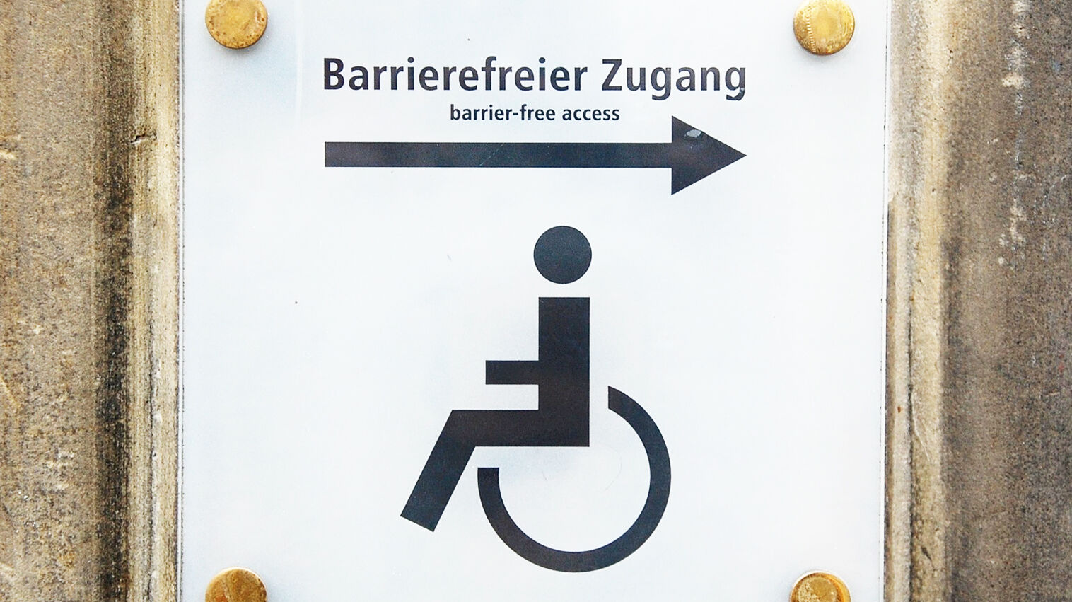 [Translate to Leichte Sprache:] Barrierefreier Zugang